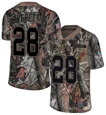 Nike Ravens #28 Anthony Averett Camo Men's Stitched NFL Limited Rush Realtree Jersey