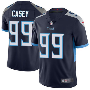 Nike Tennessee Titans #99 Jurrell Casey Navy Blue Alternate Men's Stitched NFL Vapor Untouchable Limited Jersey