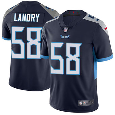 Nike Tennessee Titans #58 Harold Landry Navy Blue Alternate Men's Stitched NFL Vapor Untouchable Limited Jersey