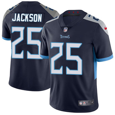 Nike Tennessee Titans #25 Adoree' Jackson Navy Blue Alternate Men's Stitched NFL Vapor Untouchable Limited Jersey