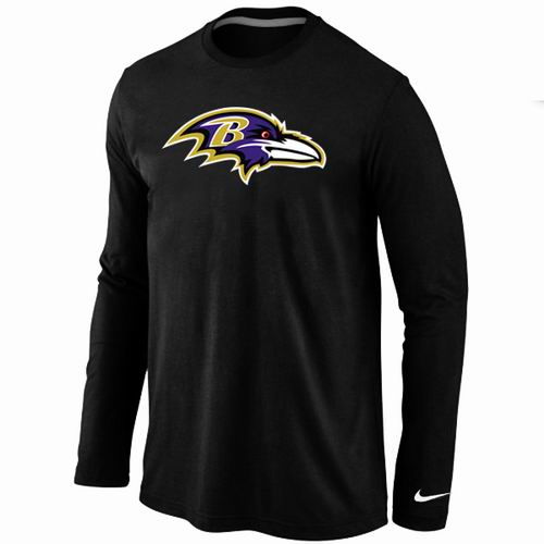 Nike Baltimore Ravens Logo Long Sleeve T-Shirt black