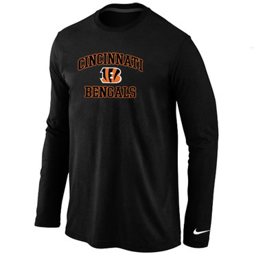 Nike Cincinnati Bengals Heart & Soul Long Sleeve T-Shirt Black