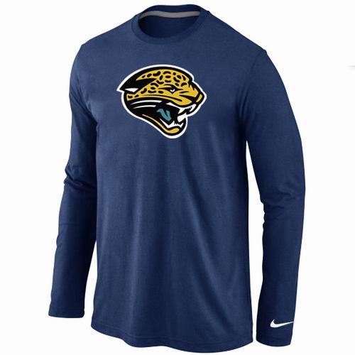 Nike Jacksonville Jaguars Logo Long Sleeve T-Shirt D.Blue