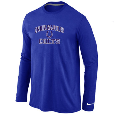 Nike Indianapolis Colts Heart & Soul Long Sleeve T-Shirt Blue