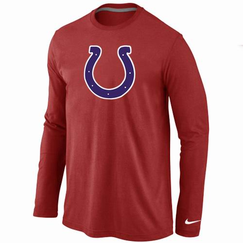 Nike Indianapolis Colts Logo Long Sleeve T-Shirt RED