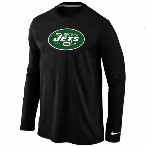 Nike New York Jets Logo Long Sleeve T-Shirt black