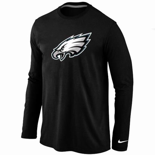 Nike Philadelphia Eagles Logo Long Sleeve T-Shirt black