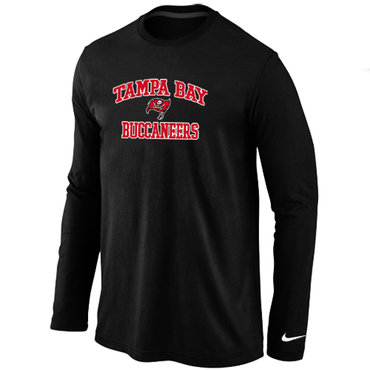 Nike Tampa Bay Buccaneers Heart & Soul Long Sleeve T-Shirt Black