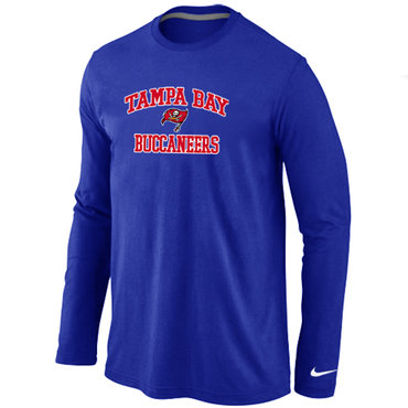 Nike Tampa Bay Buccaneers Heart & Soul Long Sleeve T-Shirt Blue