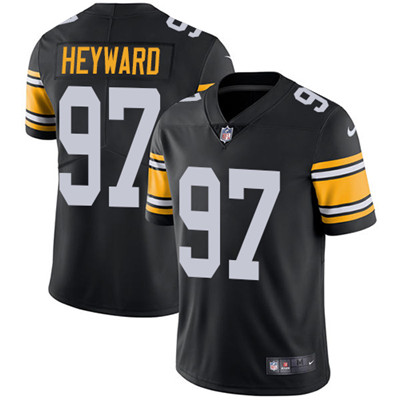 Nike Pittsburgh Steelers #97 Cameron Heyward Black Alternate Men's Stitched NFL Vapor Untouchable Limited Jersey