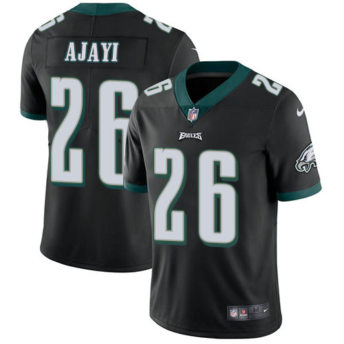 Kids Nike Eagles 26 Jay Ajayi Black Alternate Stitched NFL Vapor Untouchable Limited Jersey