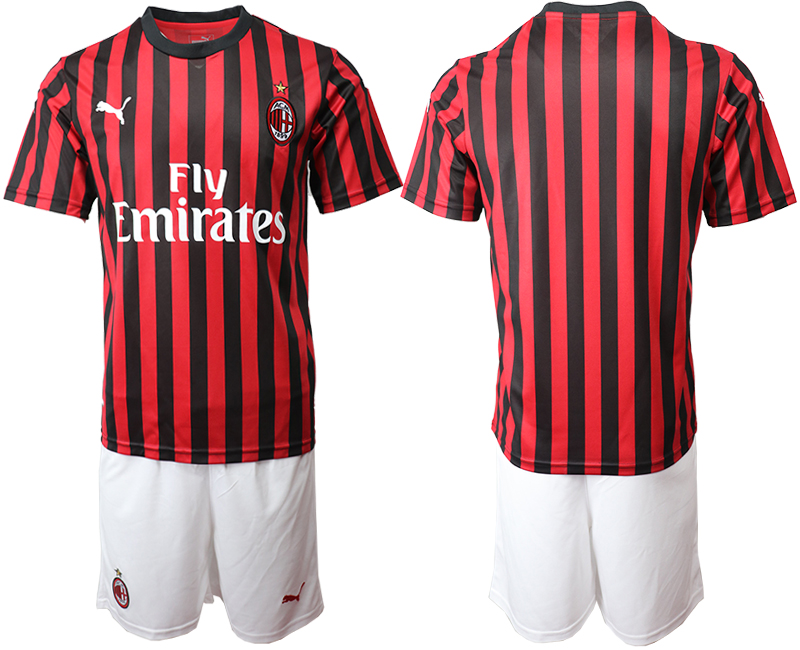 2019-20 AC Milan Home Soccer Jersey