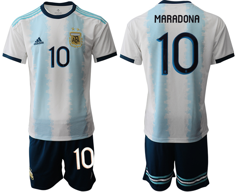 2019-20-Argentina-10-MARADONA-Home-Soccer-Jersey