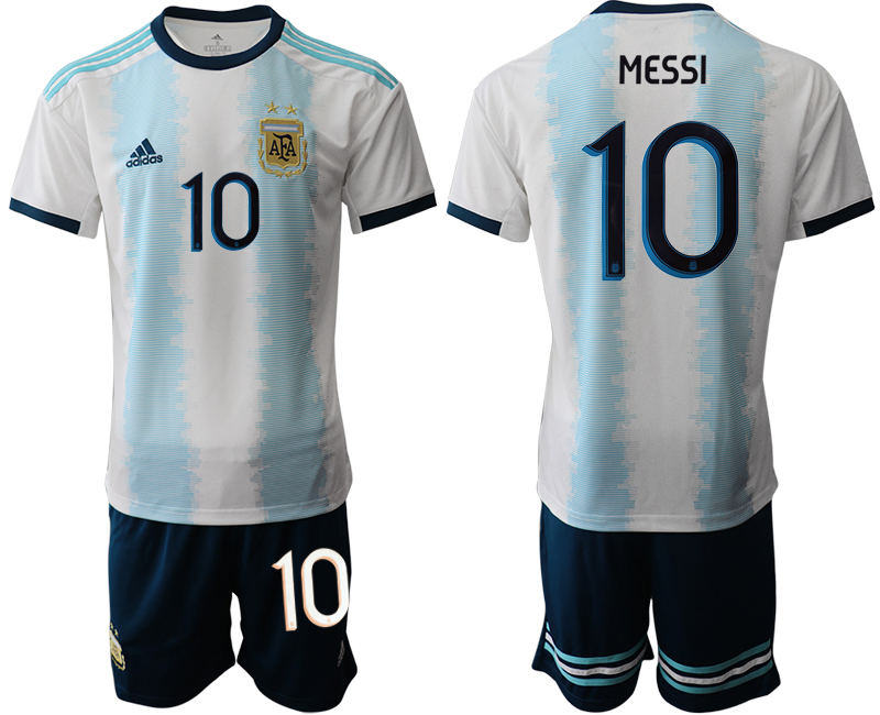 2019-20-Argentina-10-MESSI-Home-Soccer-Jersey