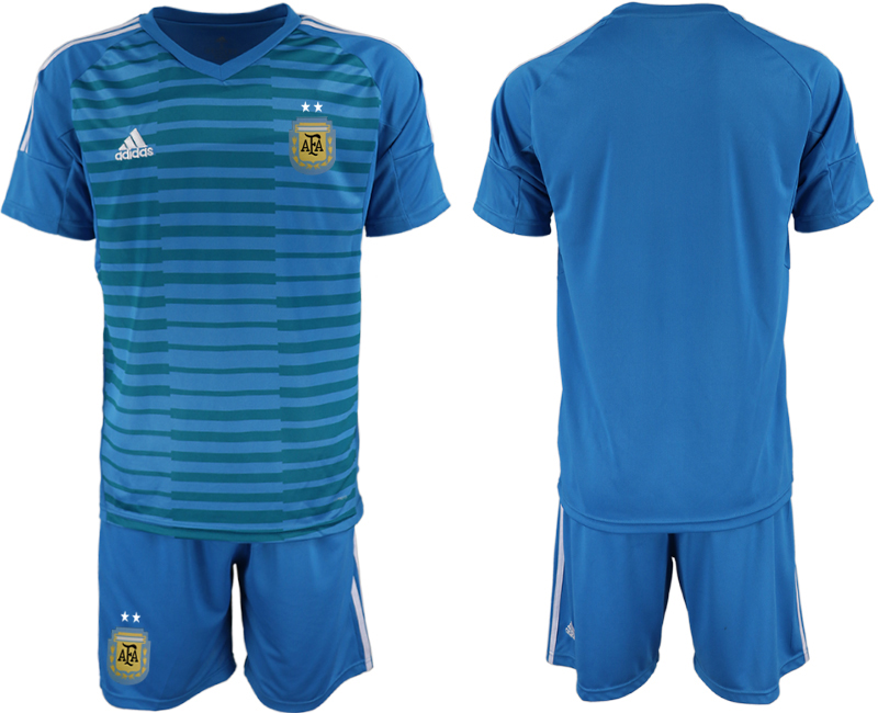 2019-20-Argentina-Blue-Goalkeeper-Soccer-Jersey