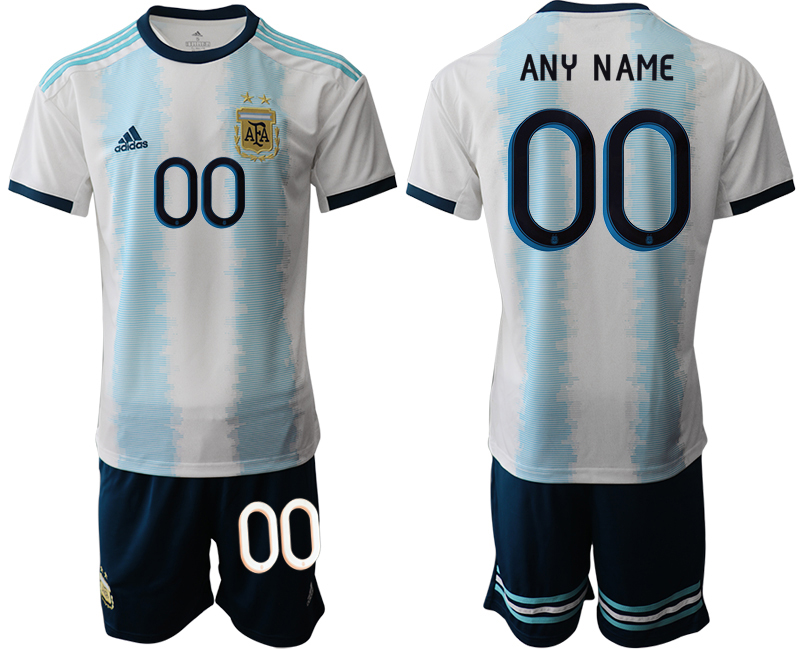 2019-20-Argentina-Customized-Home-Soccer-Jersey