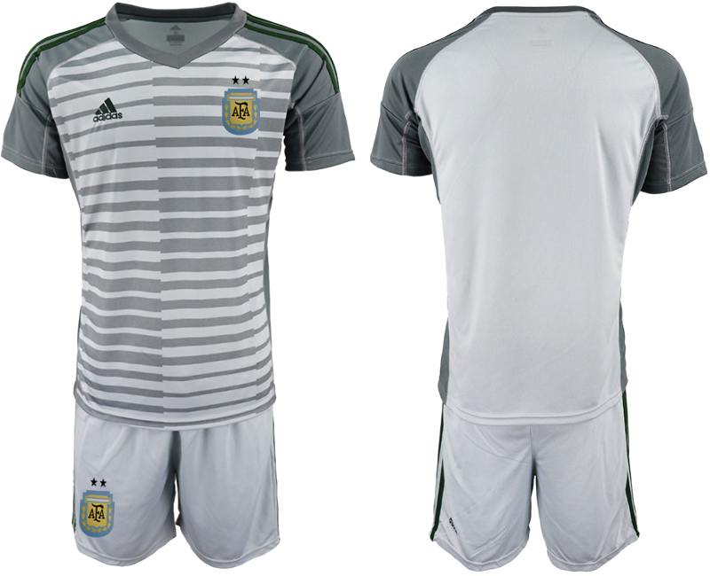 2019-20-Argentina-Gray-Goalkeeper-Soccer-Jersey