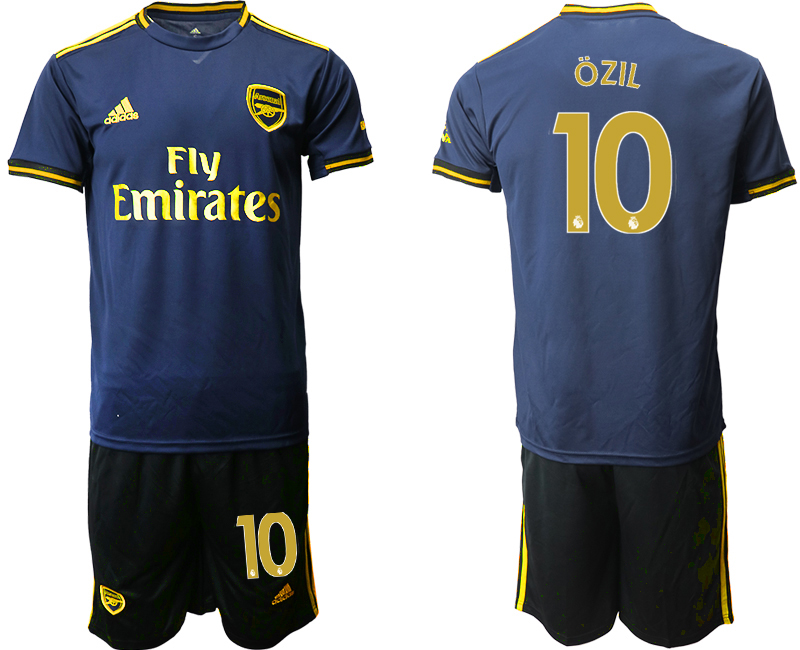 2019-20 Arsenal 10 OZIL Third Away Soccer Jersey