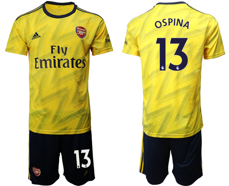 2019-20 Arsenal 13 OSPINA Away Soccer Jersey