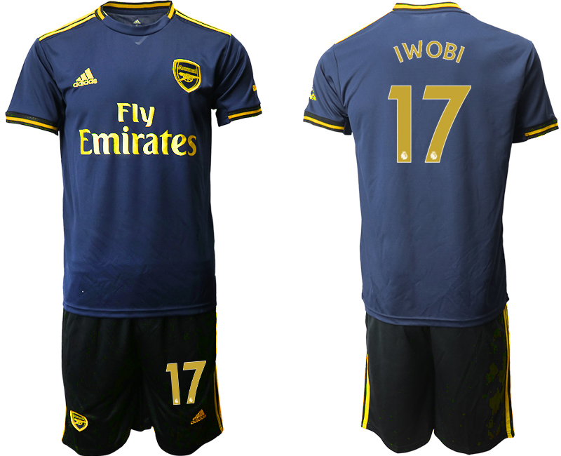 2019-20 Arsenal 17 IWOBI Third Away Soccer Jersey