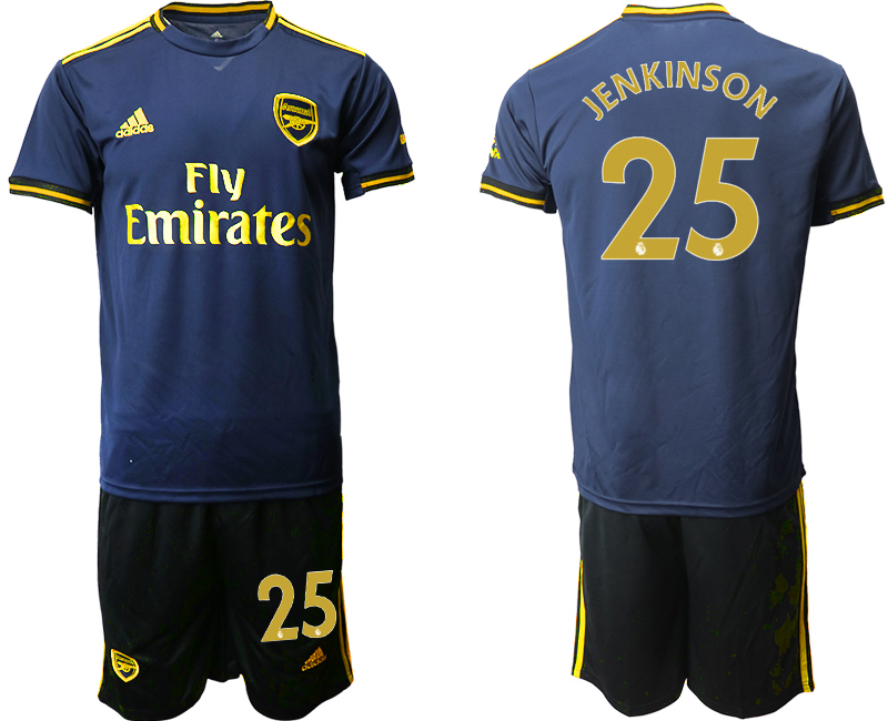 2019-20 Arsenal 25 JENKINSON Third Away Soccer Jersey