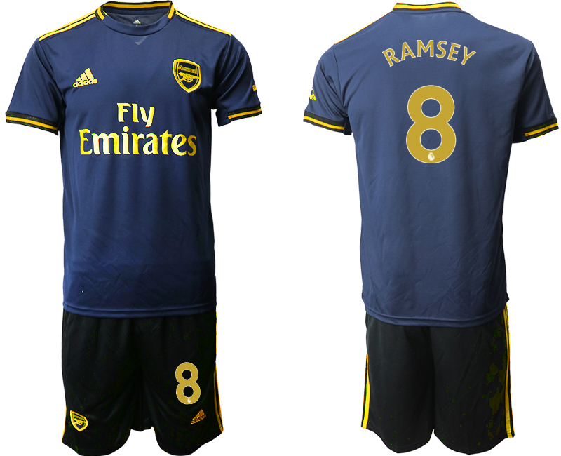 2019-20 Arsenal 8 RAMSEY Third Away Soccer Jersey