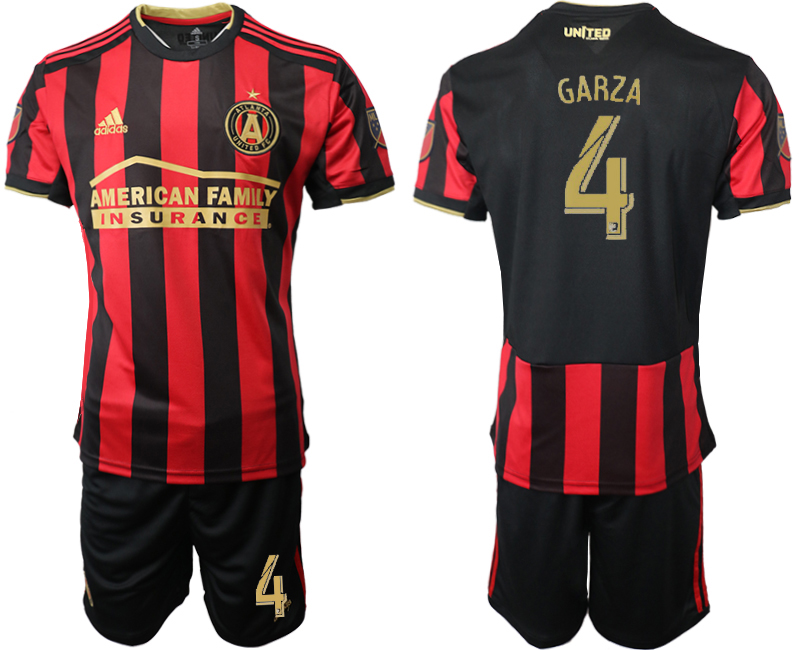 2019-20 Atlanta United FC 4 GARZA Home Soccer Jersey