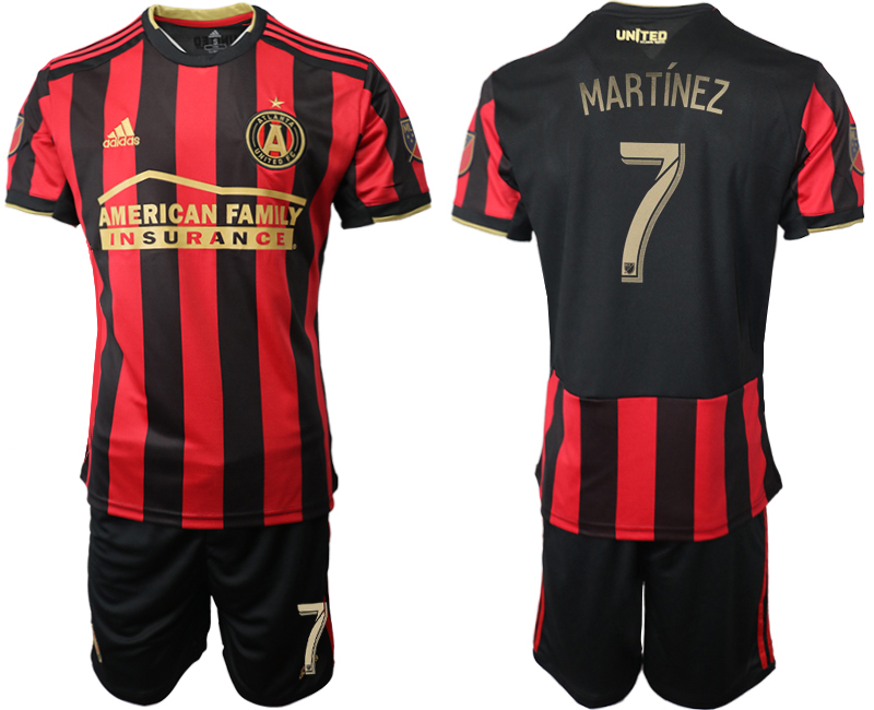 2019-20 Atlanta United FC 7 MARTINEZ Home Soccer Jersey