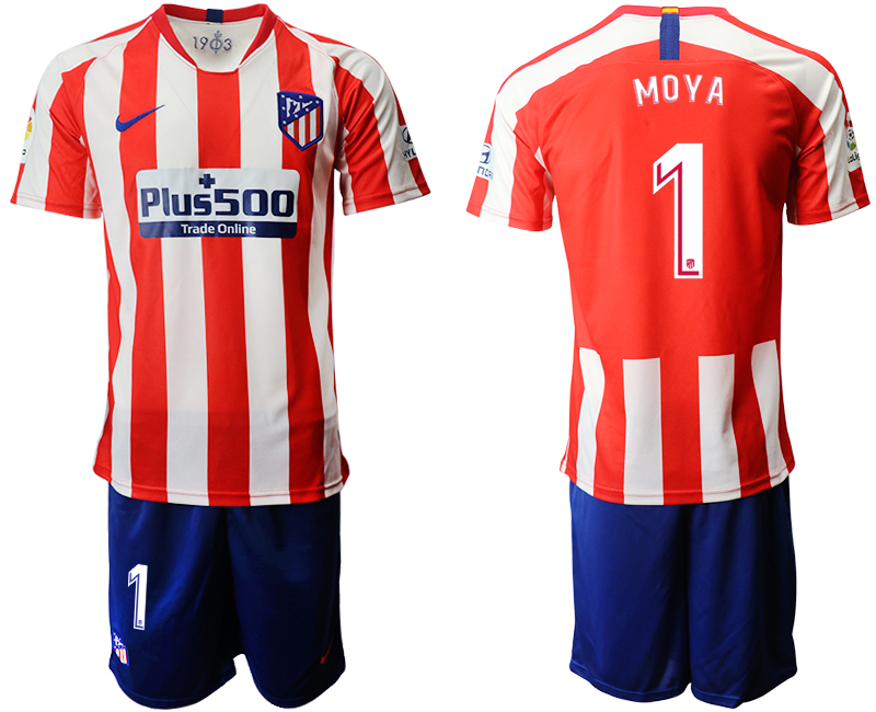 2019-20 Atletico Madrid 1 MOYA Home Soccer Jersey