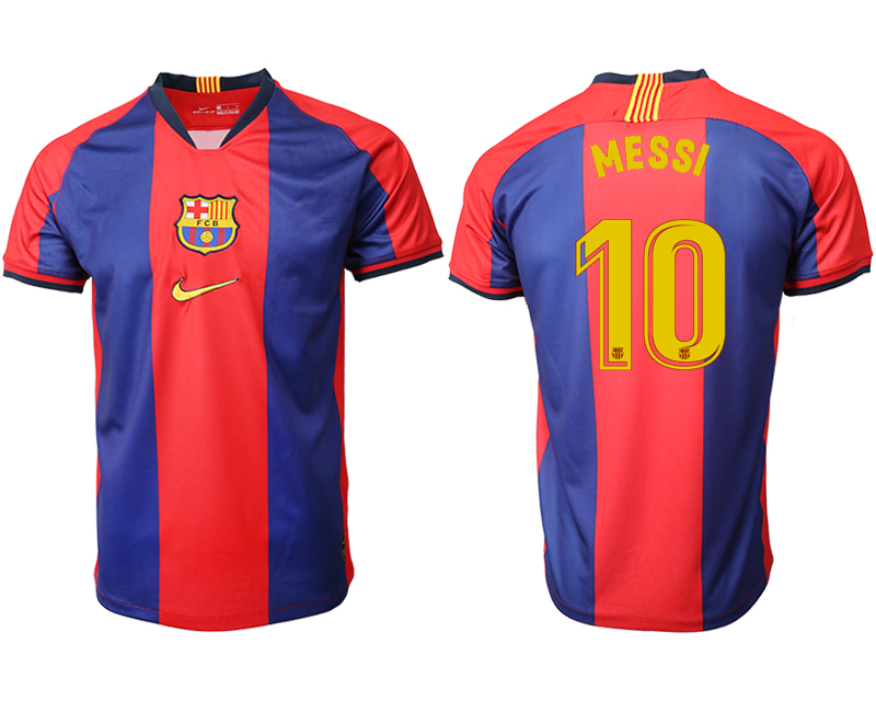 2019-20-Barcelona-10-MESSI-Home-Thailand-Soccer-Jersey