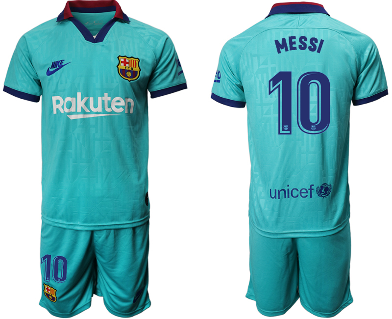 2019-20 Barcelona 10 MESSI Third Away Soccer Jersey