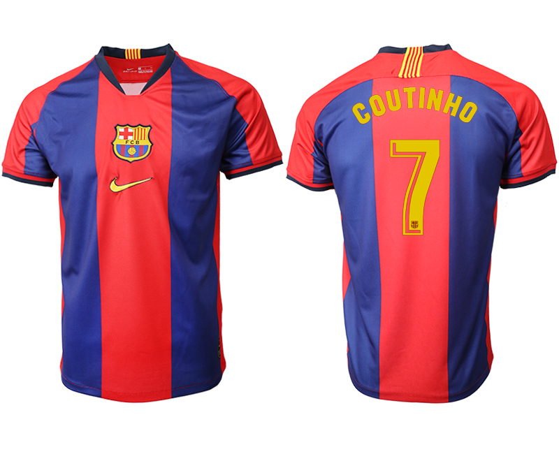 2019-20-Barcelona-7-COUTINHO-Home-Thailand-Soccer-Jersey