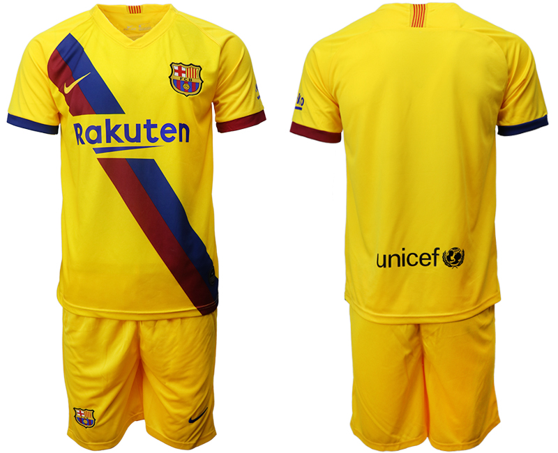 2019-20 Barcelona Away Soccer Jersey