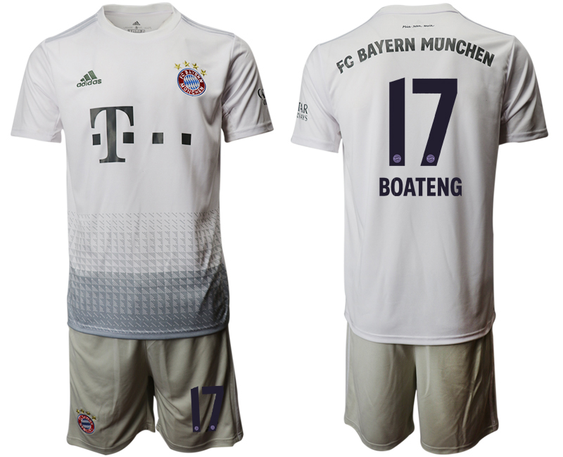 2019-20 Bayern Munich 17 BOATENG Away Soccer Jersey