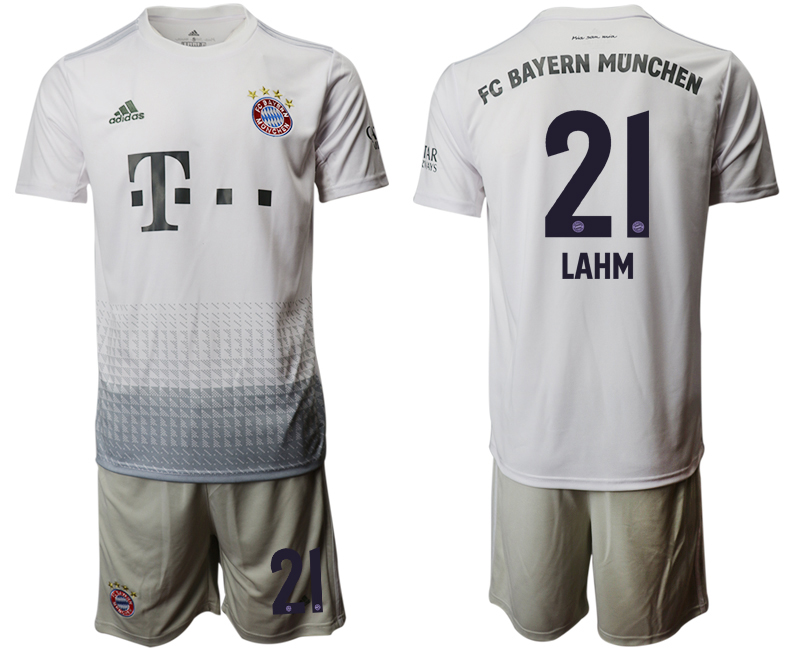 2019-20 Bayern Munich 21 LAHM Away Soccer Jersey