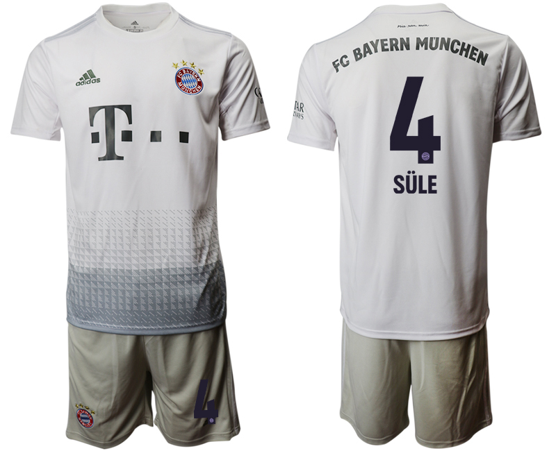 2019-20 Bayern Munich 4 SULE Away Soccer Jersey