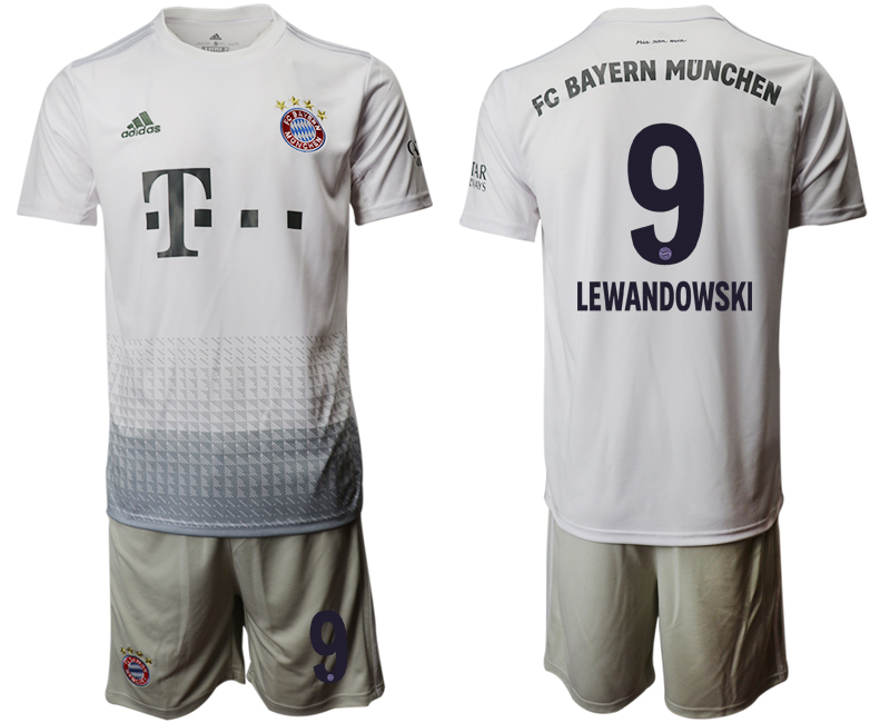 2019-20 Bayern Munich 9 LEWANDOWSKI Away Soccer Jersey