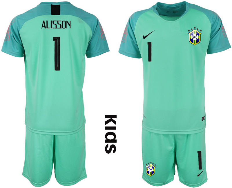 2019-20-Brazil-1-ALISSON-Blue-Youth-Goalkeeper-Soccer-Jersey