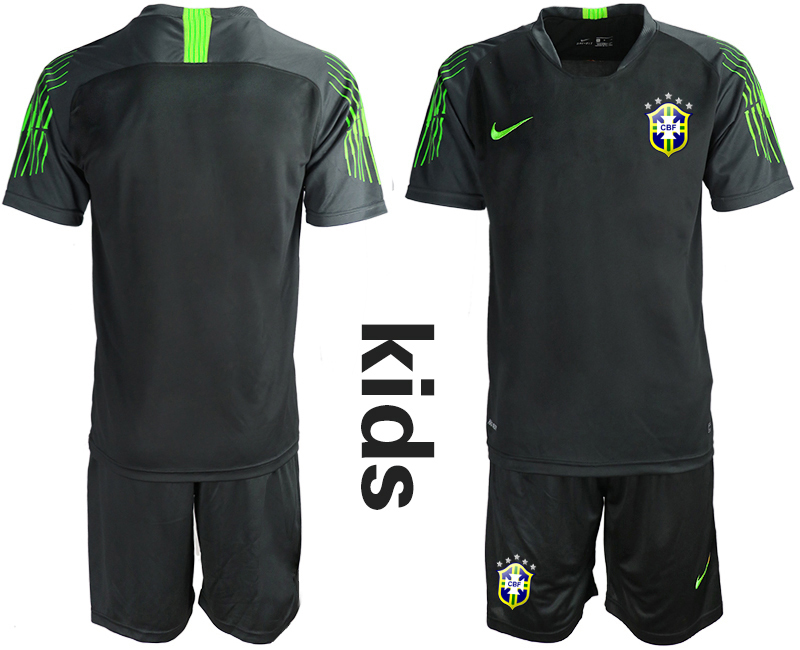 2019-20-Brazil-Black-Youth-Goalkeeper-Soccer-Jersey