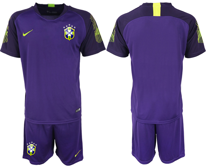 2019-20-Brazil-Purple-Goalkeeper-Soccer-Jersey