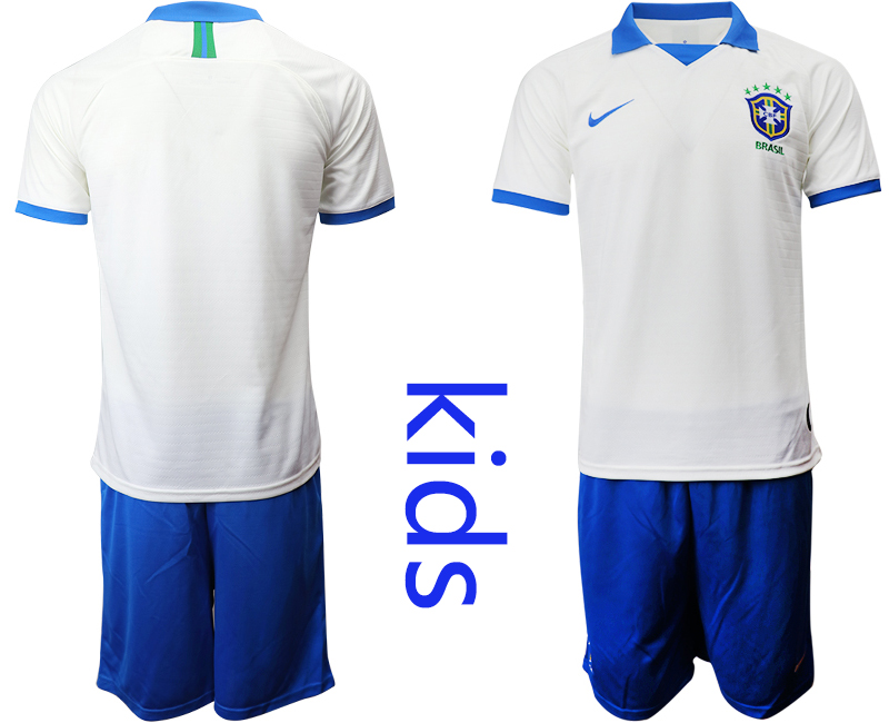 2019-20-Brazil-White-Special-Edition-Youth-Soccer-Jersey