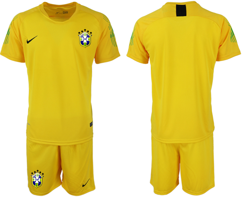 2019-20-Brazil-Yellow-Goalkeeper-Soccer-Jersey