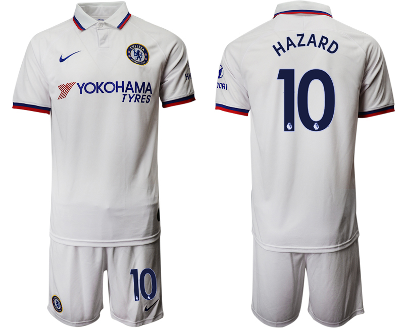 2019-20 Chelsea 10 HAZARD Away Soccer Jersey