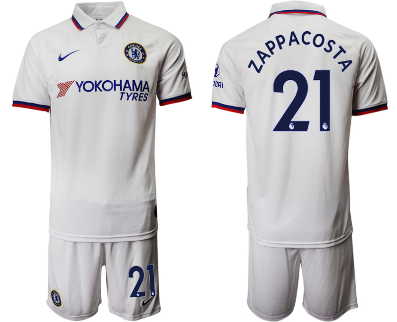 2019-20 Chelsea 21 ZAPPACOSTA Away Soccer Jersey