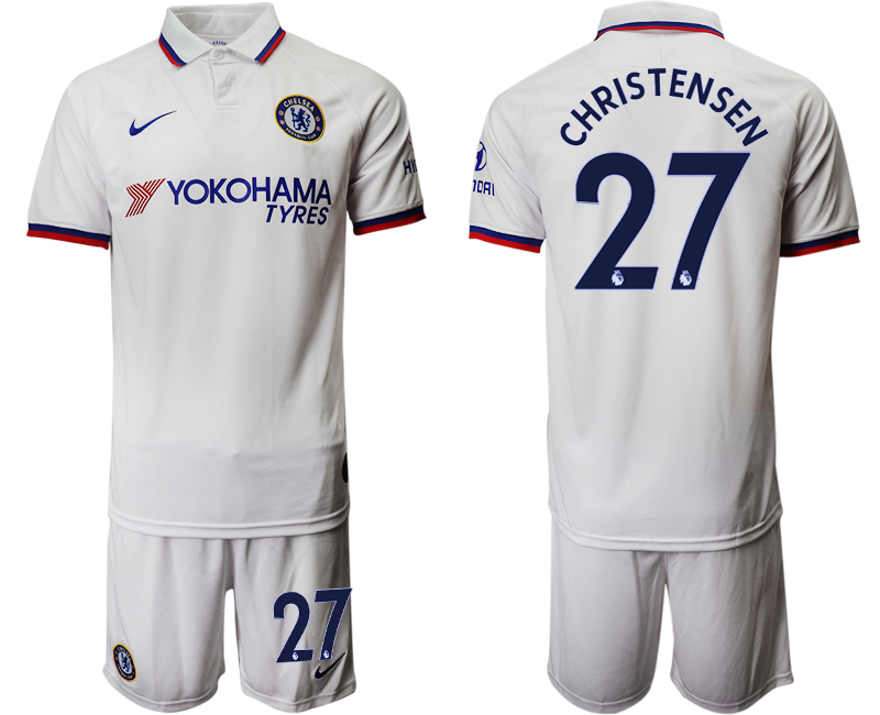 2019-20 Chelsea 27 CHRISTENSEN Away Soccer Jersey