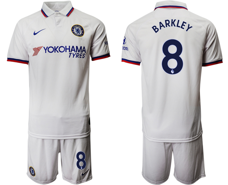 2019-20 Chelsea 8 BARKLEY Away Soccer Jersey