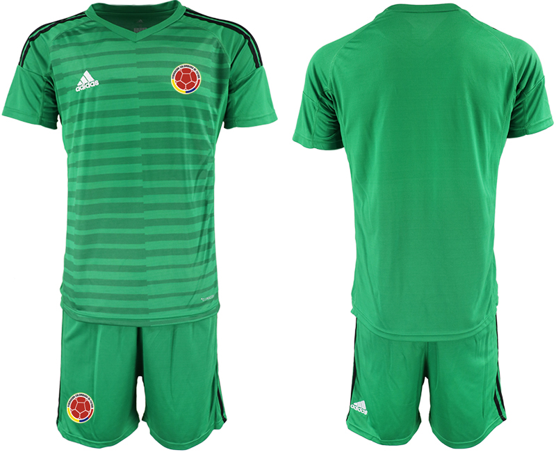 2019-20-Colombia-Green-Goalkeeper-Soccer-Jersey