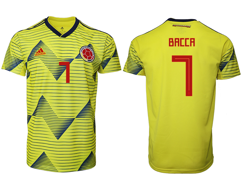 2019-20-Colombia-Home-7-BACCA-Thailand-Soccer-Jersey