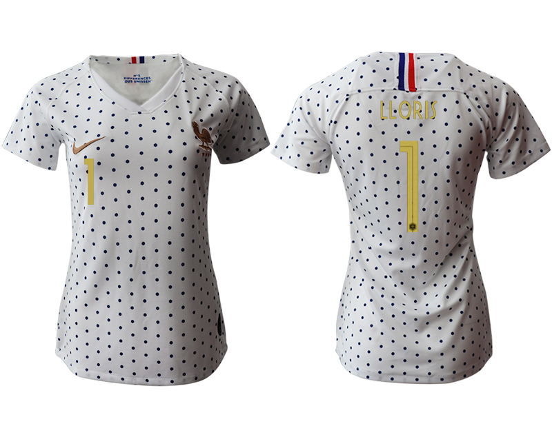 2019-20-France-1-LLORIS-Away-Women-Soccer-Jersey