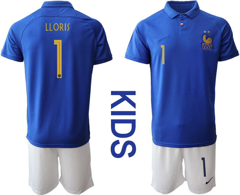 2019-20-France-1-LLORIS-Youth-Centenary-Edition-Soccer-Jersey